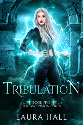 Urban Fantasy book cover design, ebook kindle amazon, Laura Hall, tribulation