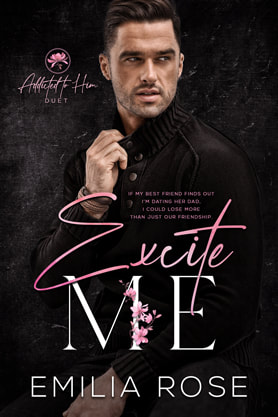 Contemporary Romance book cover design,ebook kindle amazon, Emilia Rose, Excite me