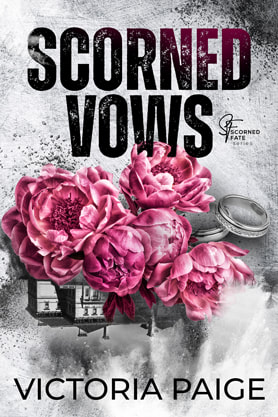 Dark Mafia Romance book cover design, ebook, kindle, Amazon, Victoria Paige, Scorned Vows