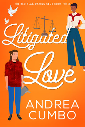 Contemporary Romance book cover design, ebook kindle amazon, Andrea Cumbo, Litigated love
