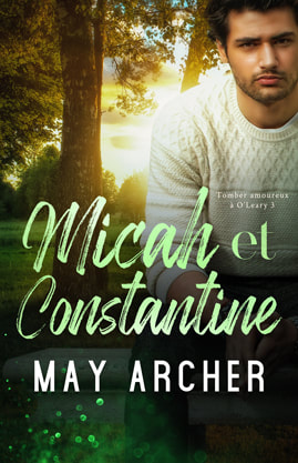Contemporary Romance book cover design,ebook kindle amazon, May Archer, Micah et Constantine