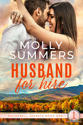 Contemporary Romance book cover design,ebook kindle amazon, Molly Summers, Husband for hire