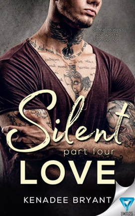 Contemporary Romance book cover design, ebook kindle amazon, Kenadee Bryant, Silent Love 4