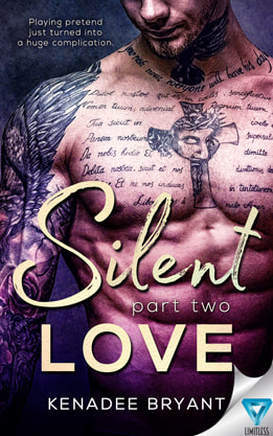 Contemporary Romance book cover design, ebook kindle amazon,Kenadee Bryant, Silent Love 2