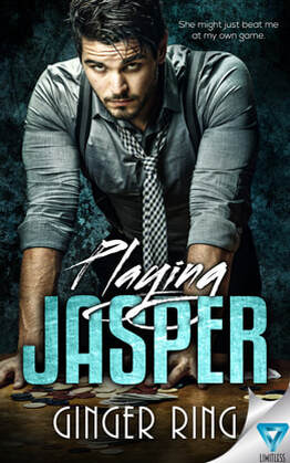 Contemporary Romance book cover design, ebook, kindle, Amazon, Ginger Ring, Playing Jasper