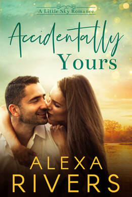 Contemporary Romance book cover design,ebook kindle amazon, Alexa Rivers, Accidentally Yours 