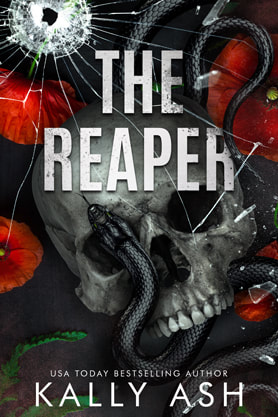 Dark/Mafia Romance book cover design, ebook kindle amazon, Kelly Ash, The Reaper
