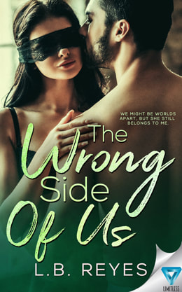 Contemporary Romance book cover design, ebook, kindle, Amazon, LB Reyes, The Wrong Side of Us