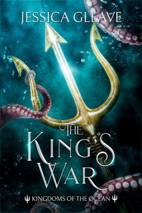 Paranormal romance book cover design, ebook kindle amazon, Jessica Gleave, A princess's The kings war
