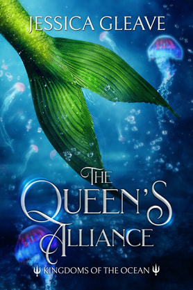 Paranormal romance book cover design, ebook kindle amazon, Jessica Gleave, The queens alliance