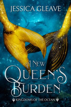 Paranormal romance book cover design, ebook kindle amazon, Jessica Gleave, The queens burden