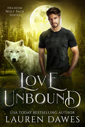 Paranormal romance book cover design, ebook kindle amazon, Lauren Dawes, Love unbound