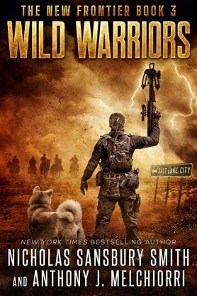 Post-Apocalyptic book cover design, ebook kindle amazon, Nicholas Sansbury Smith, Wild warriors