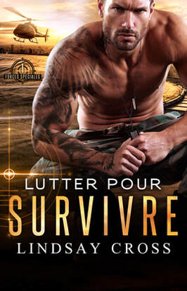 Contemporary Romance book cover design,ebook kindle amazon, Lindsay Cross, Lutter pour survivre