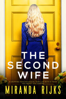 Thriller book cover design, ebook kindle amazon, Miranda Rijks, The second wife