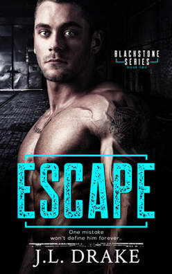 Contemporary Romance book cover design,ebook kindle amazon, J.L. Drake, Escape