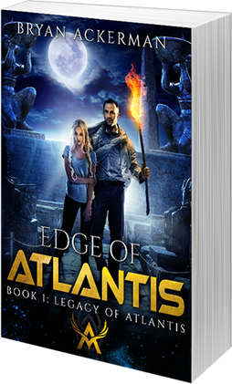 Atlantis, 3d render book, Bryan Ackerman