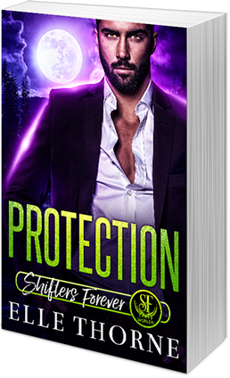 Protection, 3d render book, Elle Thorne
