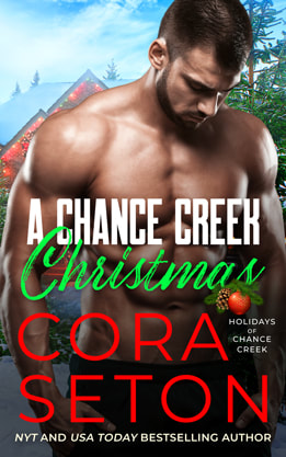 Romantic Suspense book cover design, ebook kindle amazon, Cora Seton, A chance creek christmas