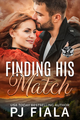 Romantic Suspense book cover design, ebook kindle amazon, PJ Fiala, Finding his match