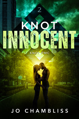 Romantic Suspense book cover design, Jo Chambliss, Knot Innocent