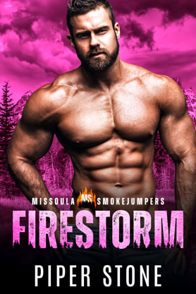 Romantic Suspense book cover design, Piper Stone, Firestorm