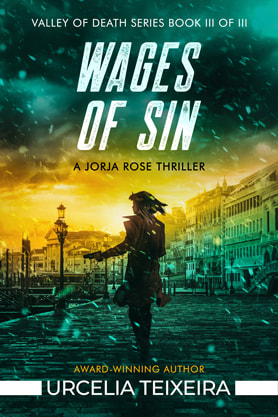Thriller book cover design, ebook kindle amazon , Urcelia Teixeira, Wages of sin