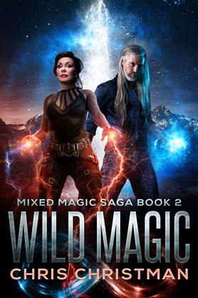 Urban Fantasy book cover design, ebook kindle amazon, Chris Christman, Wild magic
