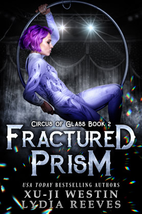 Urban Fantasy book cover design, ebook kindle amazon, Lydla Reeves, Xu-Ji Westin, Fractured prism