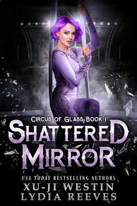 Urban Fantasy book cover design, ebook kindle amazon, Lydla Reeves, Xu-Ji Westin, Shattered mirror