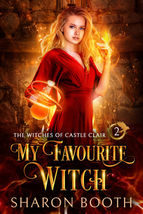 Urban Fantasy book cover design, ebook kindle amazon, Sharon Booth, My favourite witch