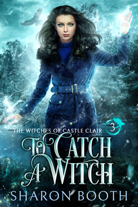 Urban Fantasy book cover design, ebook kindle amazon, Sharon Booth, To catch a witch