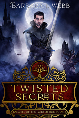  Epic fantasy book cover design, ebook kindle amazon, Barbara J Webb, Secrets