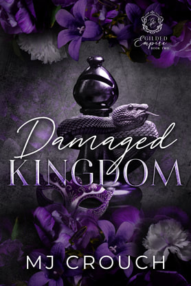 Contemporary Romance book cover design, ebook, kindle, Amazon, MJ Crouch, Damaged Kingdom