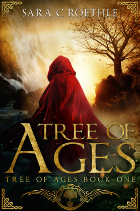Epic Fantasy book cover design, ebook kindle amazon, Sara C Roethle, Tree
