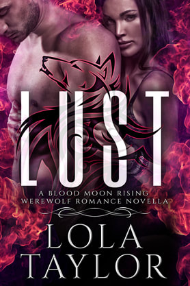 Paranormal Romance (Shape shifters) book cover design, ebook kindle amazon, Lola Taylor, Lust