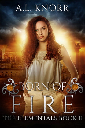 Young Adult (YA) book cover design, ebook kindle amazon, A L Knorr, Fire