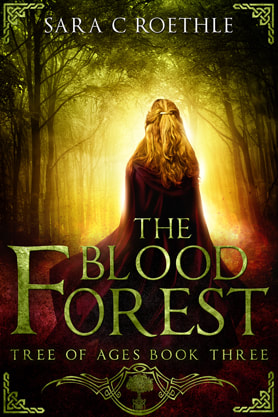 Epic Fantasy book cover design, ebook kindle amazon, Sara C Roethle, Forest