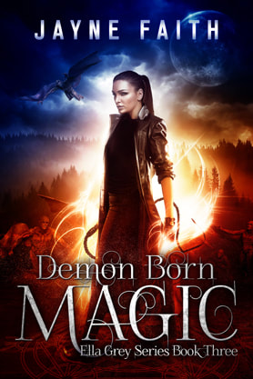 Urban Fantasy book cover design, ebook kindle amazon, Jayne Faith, Magic 3