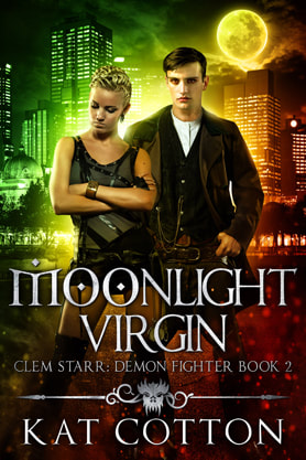  Urban Fantasy book cover design, ebook kindle amazon, Kat Cotton, Virgin