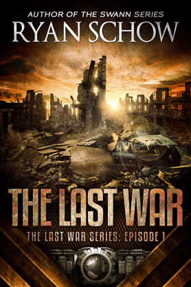 Post-Apocalyptic book cover design, ebook kindle amazon, Ryan Schow, War
