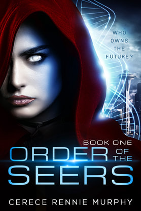 Science Fiction Fantasy book cover design, ebook kindle amazon, Cerece Rennie Murphy, Order seers