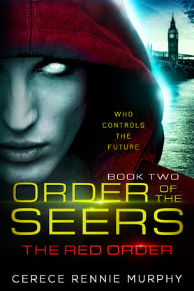 Science Fiction Fantasy book cover design, ebook kindle amazon, Cerece Rennie Murphy, Red Order