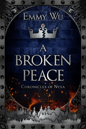  Fantasy book cover design, ebook kindle amazon, Emmy Wu, A Broken Peace