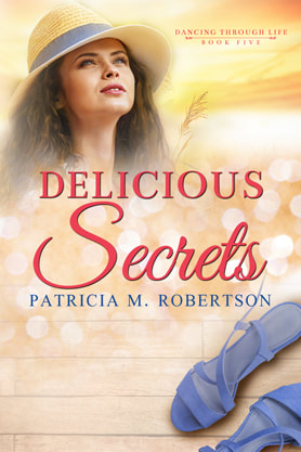Contemporary Romance book cover design, ebook kindle amazon, Patricia M Robertson, Delicious Secrets