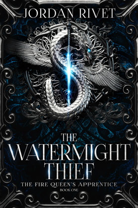 Fantasy book cover design, ebook kindle amazon, Jordan Rivet, Thief