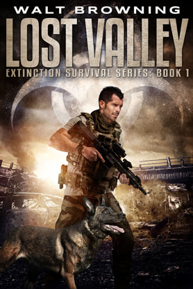 Post-Apocalyptic book cover design, ebook kindle amazon, Walt Browning, Valley