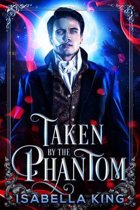 Paranormal Romance book cover design, ebook kindle amazon, Isabella King, Phantom