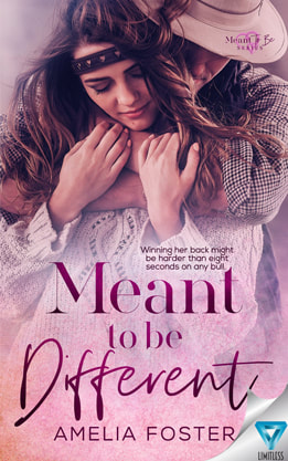 Contemporary Romance book cover design, ebook, kindle, amazon, Meant to be Different, Amelia Foster 