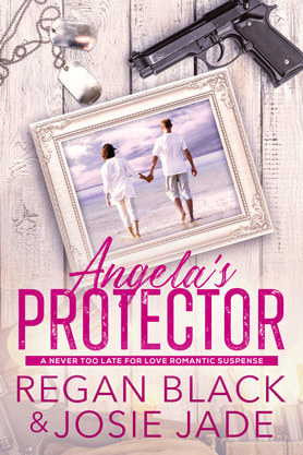 Contemporary Romance book cover design, ebook, kindle, Amazon, Regan Black, Janie Crouch, Angela's Protector